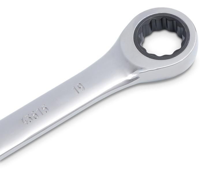 Sata 8-piece double ratchet metric wrench set