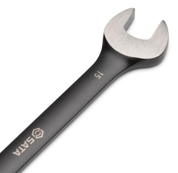 Sata Set chiavi combinate metriche a cricchetto black edition 12 pz