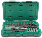 Sata 52-piece 1/4" hex socket set