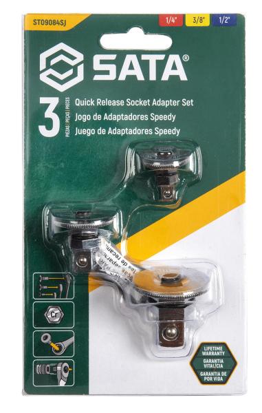 Sata Set adattatori 1/4'', 3/8'', 1/2'' 3 pz