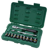 Sata Set bussole 1/4'' e 3/8'' metrico/SAE BoltBiter 13 pz