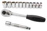 SATA Set Bussole Metriche Esagonali 1/2" 13 pezzi