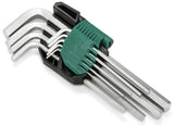 Juego de llaves hexagonales métricas Sata de 1/4'' y 1/2'', 104 piezas
