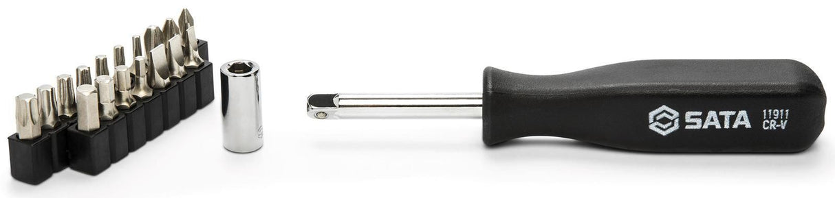 Sata Set esagonale metrico 1/4'' e 1/2'' 104 pz