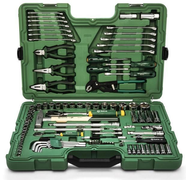 Sata Metric Hex Set 1/4'' and 1/2'' 104 pcs