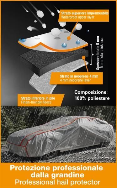 Cora Copriauto antigrandine Storm Protector misura M