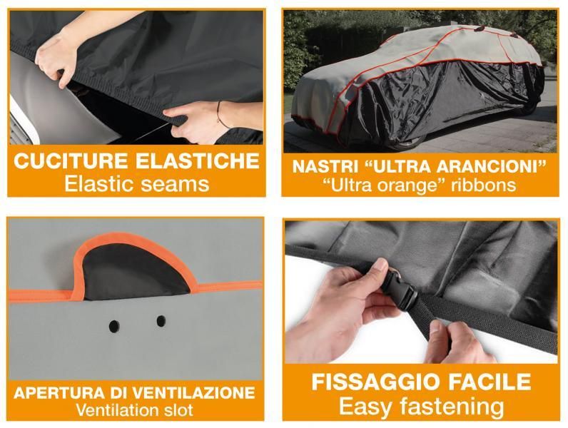 Cora Copriauto antigrandine Storm Protector SUV misura L