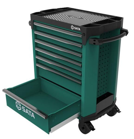 Sata Carrello 7 Cassetti Pro Verde