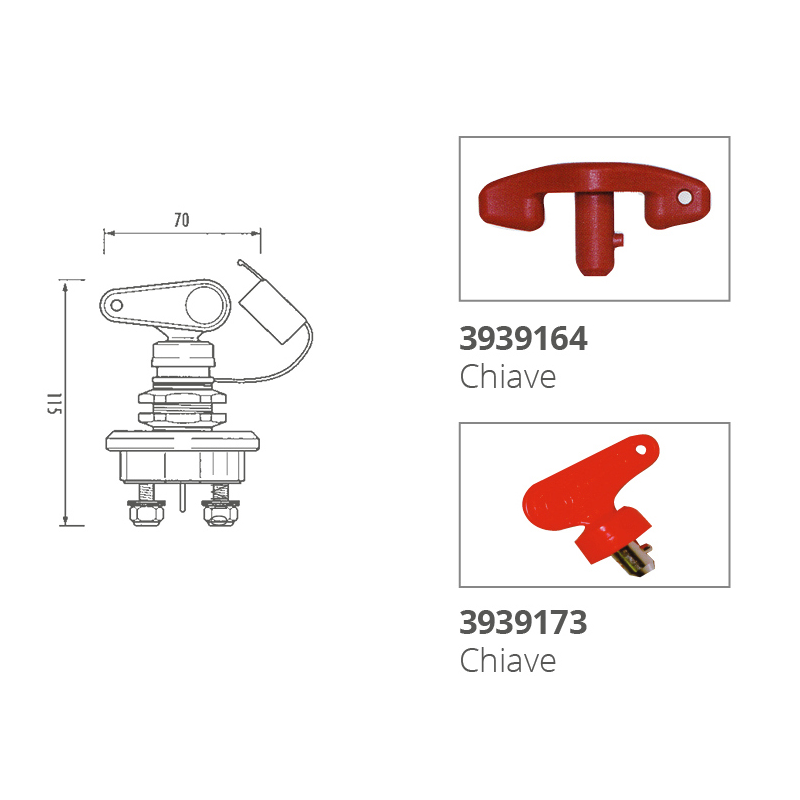 Quick Stacca Batteria Ottone FDS14C000000A00