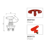 Quick Battery Disconnect Brass FDS14C000000A00