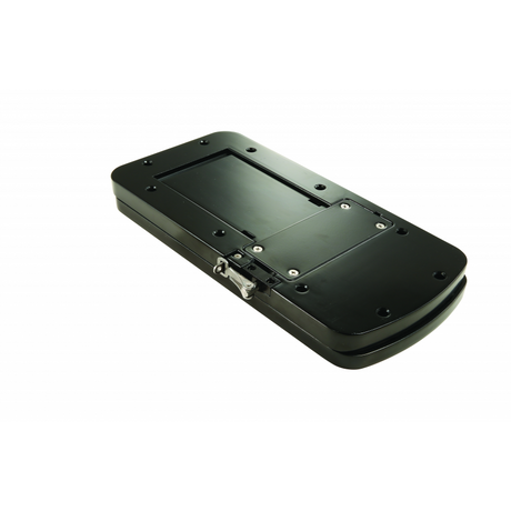 Soporte de liberación rápida de aluminio negro para motores eléctricos de la serie Xi de Motorguide