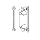 Soporte universal para guardabarros Plastimo 36203
