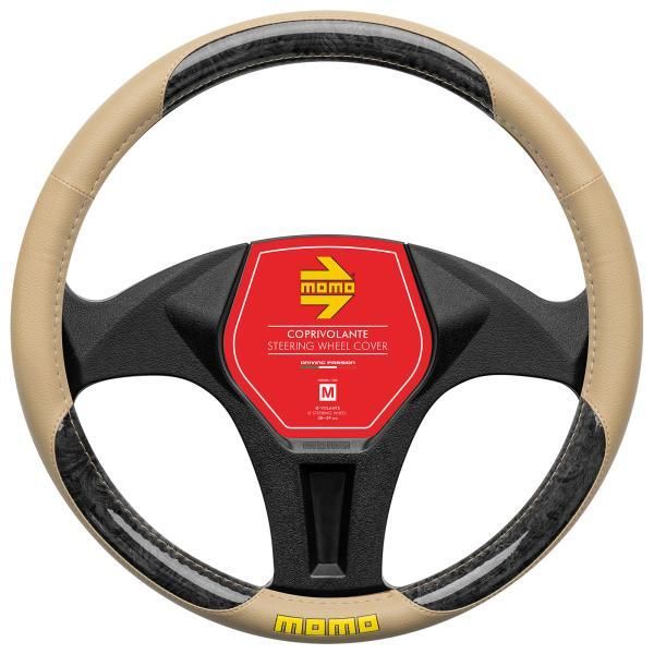 Momo Coprivolante auto Briar pvc beige/nero 38-39 cm