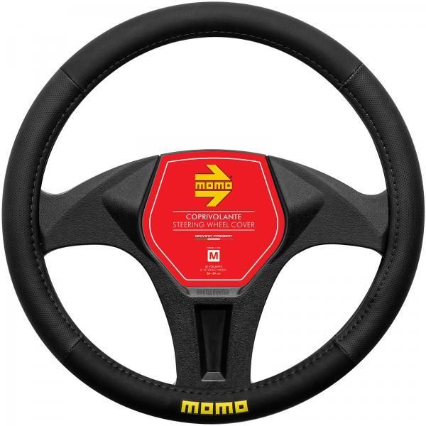 Momo Easy Steering Wheel Cover Black/Black 38-39 cm