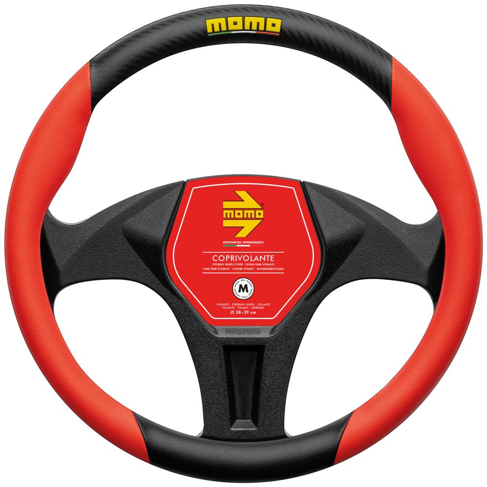 MOMO Coprivolante Italia Rosso/Carbon 38-39 cm