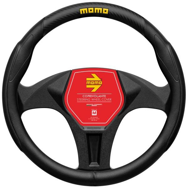 Momo Superanatomical Carbon Steering Wheel Cover 38-39 cm