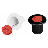 Neuer Rade Tankdeckel aus weißem Nylon, Durchmesser mm 50 45282