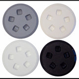 FNI Weiße Inspektionskappe Durchmesser mm 160 21.2510