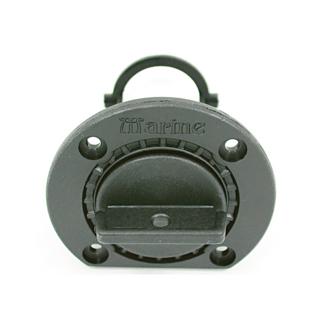 Marine Town Nautica Schwarzer Nylon-Wasserablaufstopfen 8804213