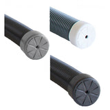 Tapa protectora de cable gris FNI 23.4210