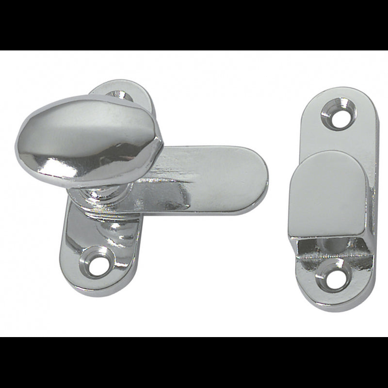 Foresti e Suardi Tavella Door Stop Chromed Brass 126.C