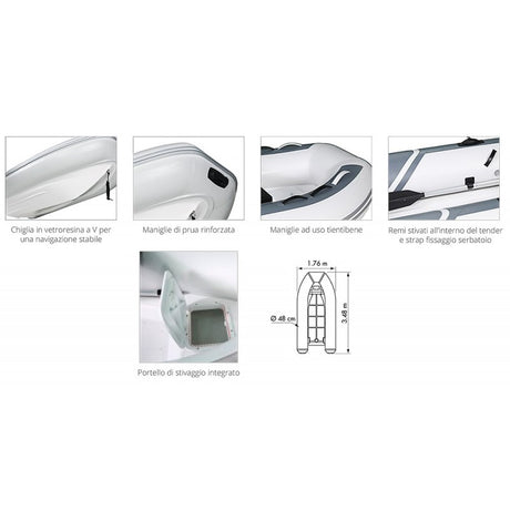 Tender Yacht Pri310V 3.09 m 66090 Plastimo