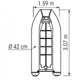 Plastimo Tender Yacht Alluminio 3, 4 Mt 66098