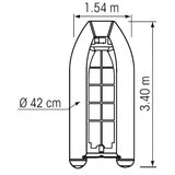 Plastimo Tender Yacht Alluminio 3, 4 Mt 66098