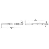 Tensor Mavi.Mare para cables de acero Parafil Diámetro mm 7 173.06