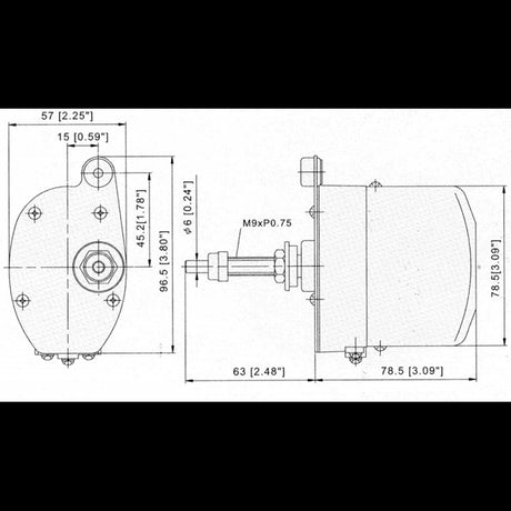 FNI Tergicristallo Inox 12 Volt 10140.1112