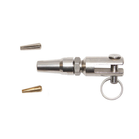 Mavi.Mare Terminale Per Cavi Acciaio Rapido Forcella Diametro mm 2, 5/3 116-03