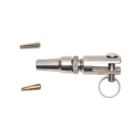 Mavi.Mare Terminale Per Cavi Acciaio Rapido Forcella Diametro mm 2, 5/3 116-03