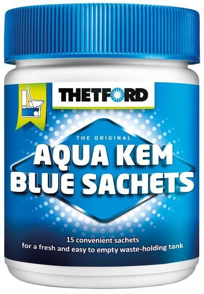 Thetford Karton 6 Stück Aqua Kem Blaue Sachets 15 Beutel