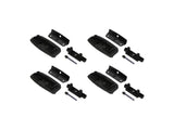Juego de 4 patas Thule Evo Fixpoint para portaequipajes de techo