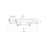 Sistema de dirección hidráulica Mavi.Mare GF300BHD Universal GF300BHD