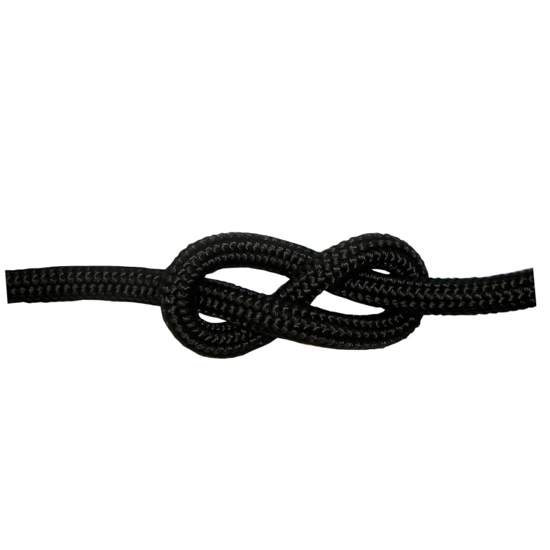 Cavalieri Treccia Nera Diametro mm 6 Mt 200 1080.6 NERO