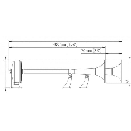 Marco 12-Volt-Schiffshorn 132 042 12