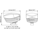 Marco Nautisches Horn 12 Volt 132 081 22