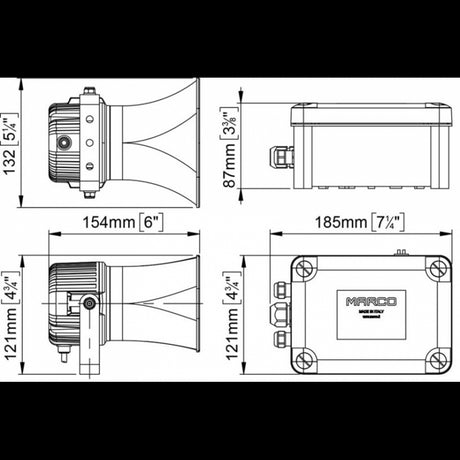 Marco Tromba Elettrica con Microfono 136 001 12