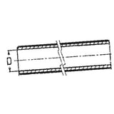 Guidi Tubo Filettato Da 3/8 Pollice 1008.3/8
