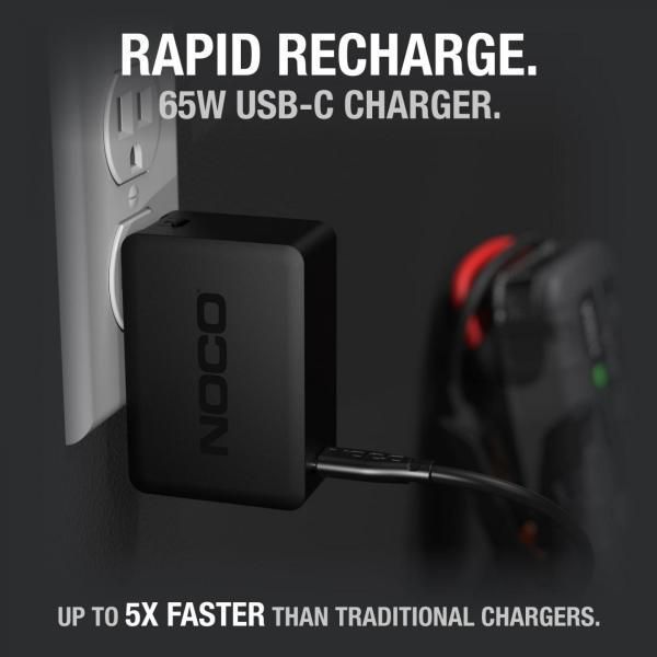 Noco Caricabatterie Fast Charge USB-C 65W