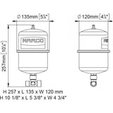 Marco Edelstahl-Ausdehnungsgefäß 165 081 10
