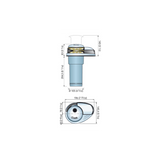 Molinete de ancla vertical rápido DP2 E 600 12 voltios 500 W B.6 FSDP2E060006A00
