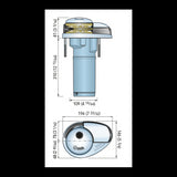 Quick Salpa Ancora Verticali Dp2L 770 12 Volt 350W B.6 FSDP2L060006A00