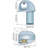 Quick Salpa Ancora Eagle Serratura Campana 500W 12 Volt B.6 E1 512 MM6