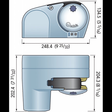 Quick Salpa Ancora Gp2 Genius 500W 12 Volt B.6 FSGP21500006A00