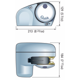 Quick Windlass On-Deck Minigenius 150W 12 Volt B.6 FSGM01500006A00