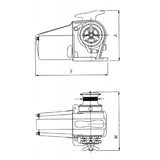 Lofrans Tigres 1500W 12 Volt Gypsy mm 8 418407