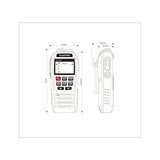 Vhf Galleggiante e Lampeggiante Sx-400+