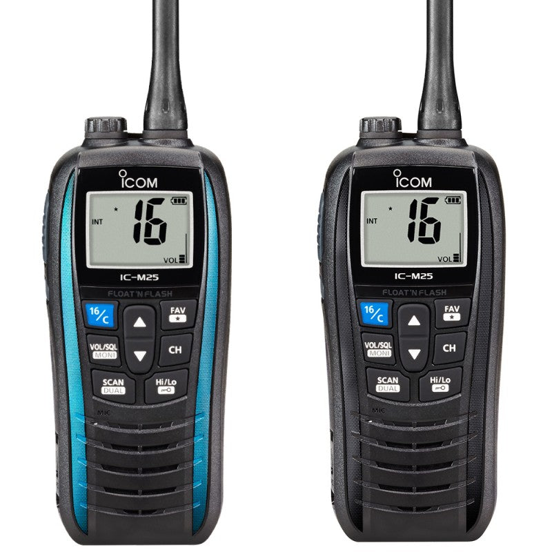FNI VHF IC-M25 Euro Schwarz 530545